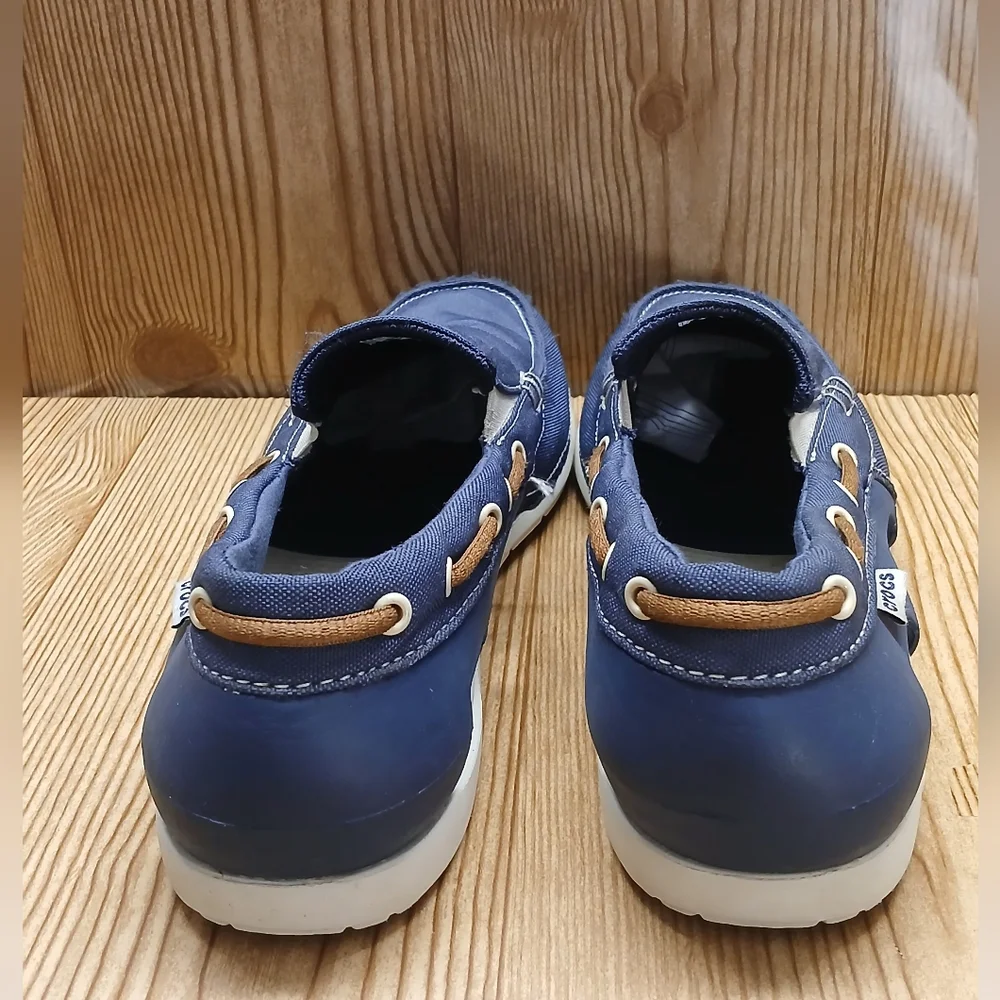 Crocs Men's Blue Casual Loafers - Picture 5 of 16